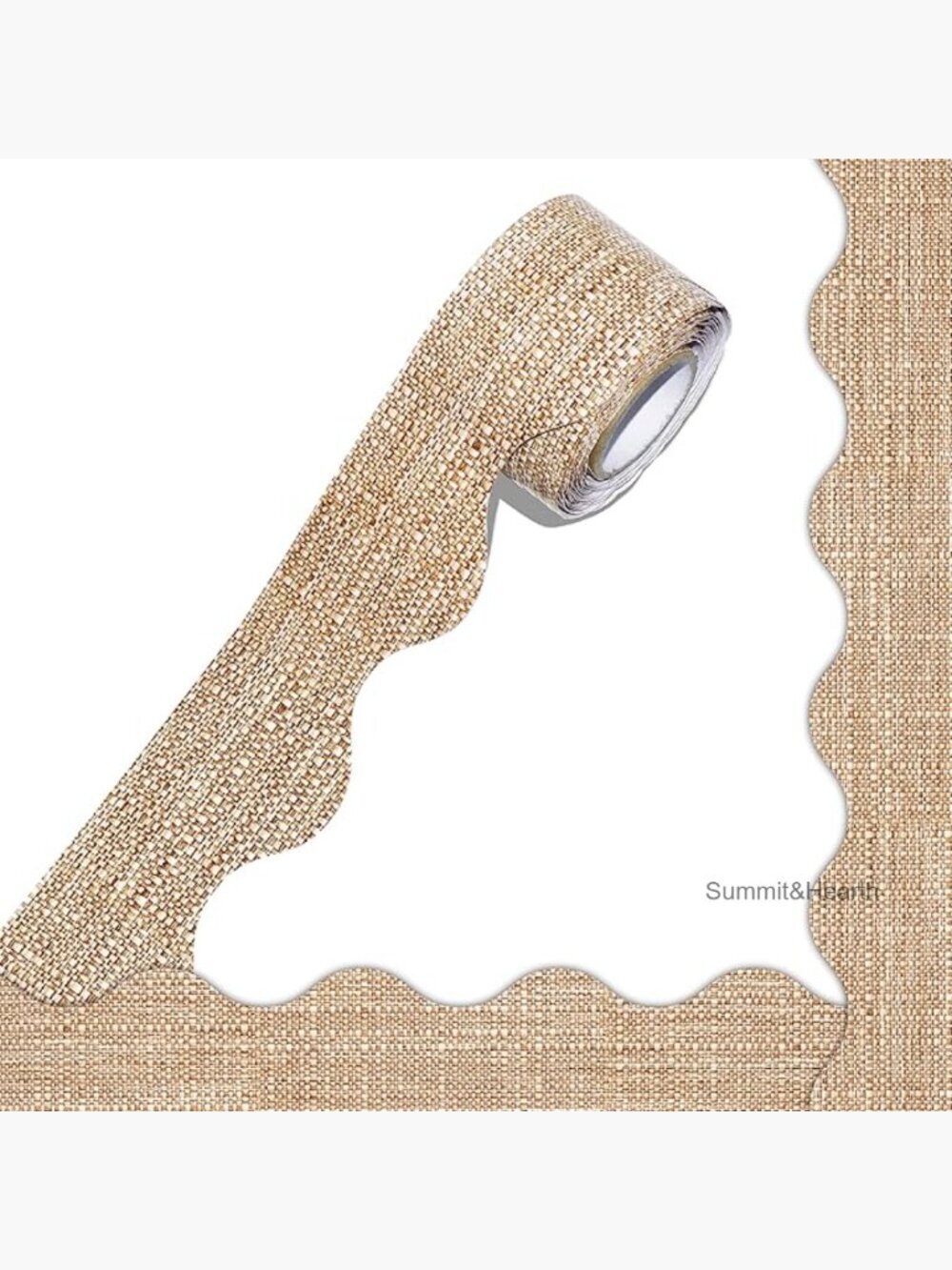 60ft Scalloped Bulletin Board Border Trim for Classroom Office Decor